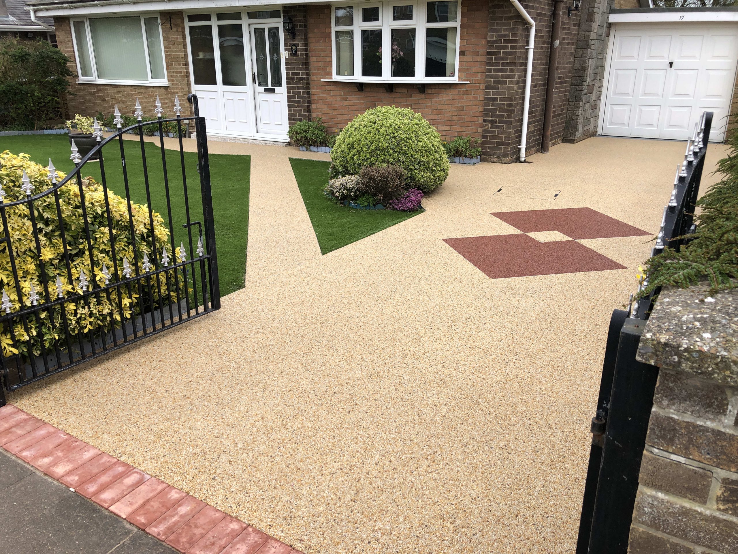 Resin driveway project 4 in Cardiff